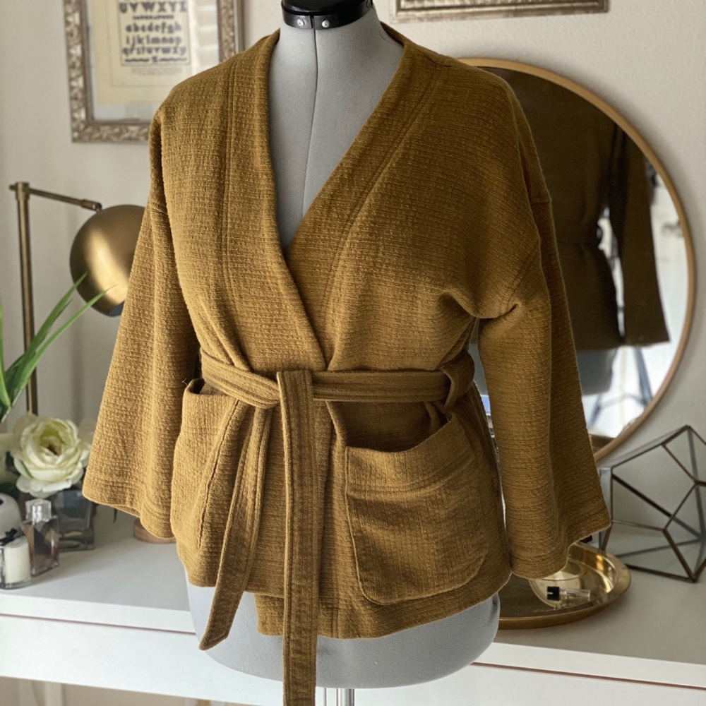 Texture & Thread Wrap Jacket